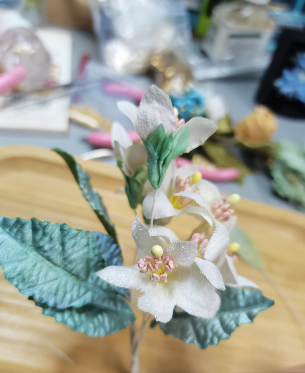 烫花