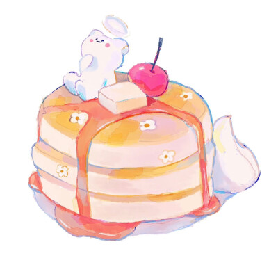 梦幻可爱的甜品小蛋糕