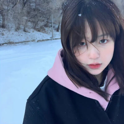 雪景女头