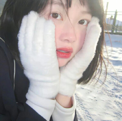 雪景女头