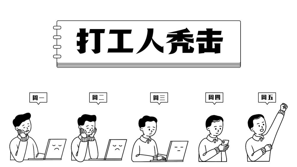 社畜专用电脑桌面壁纸