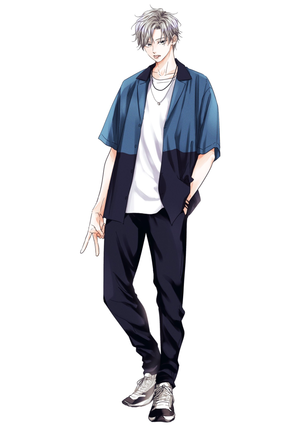 帥哥美女、漫畫、黑白、甜、CP、彩圖