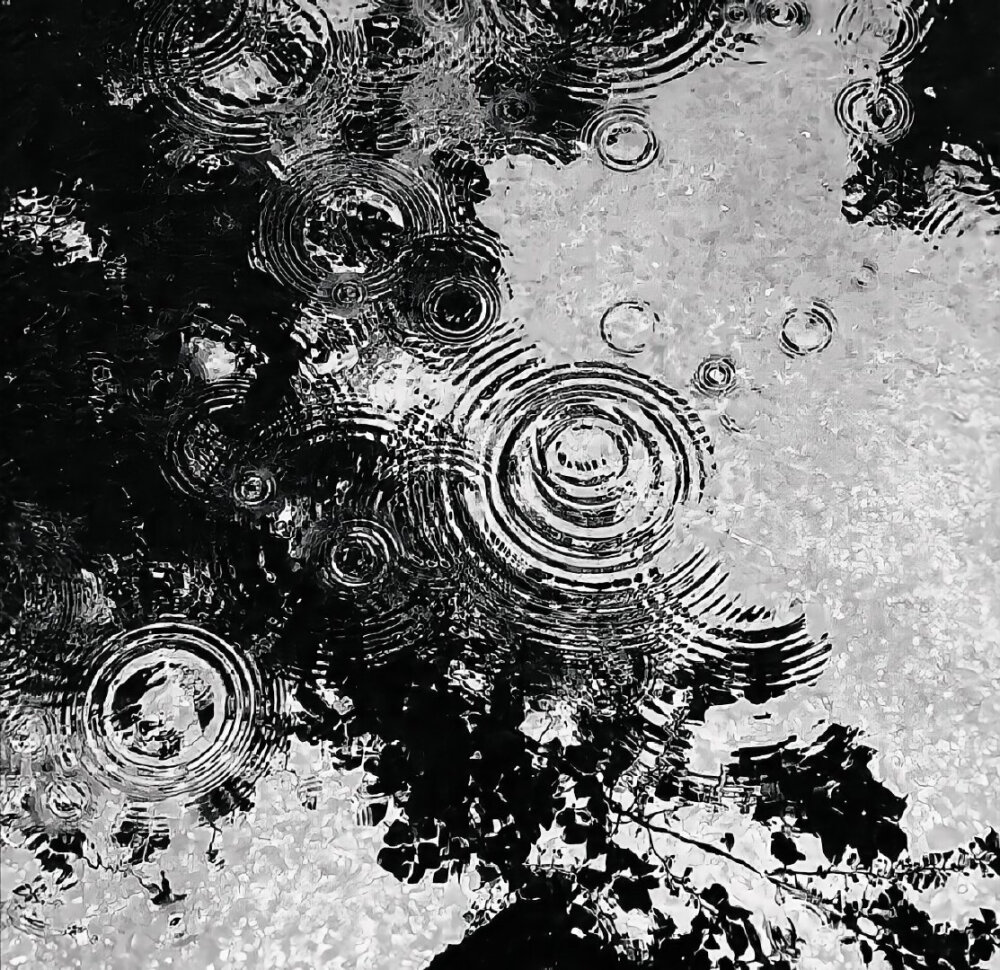 黑色朋友圈背景图