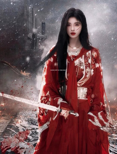 鞠婧祎古风壁纸