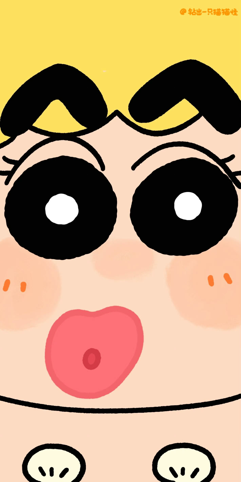 可爱蜡笔小新壁纸～