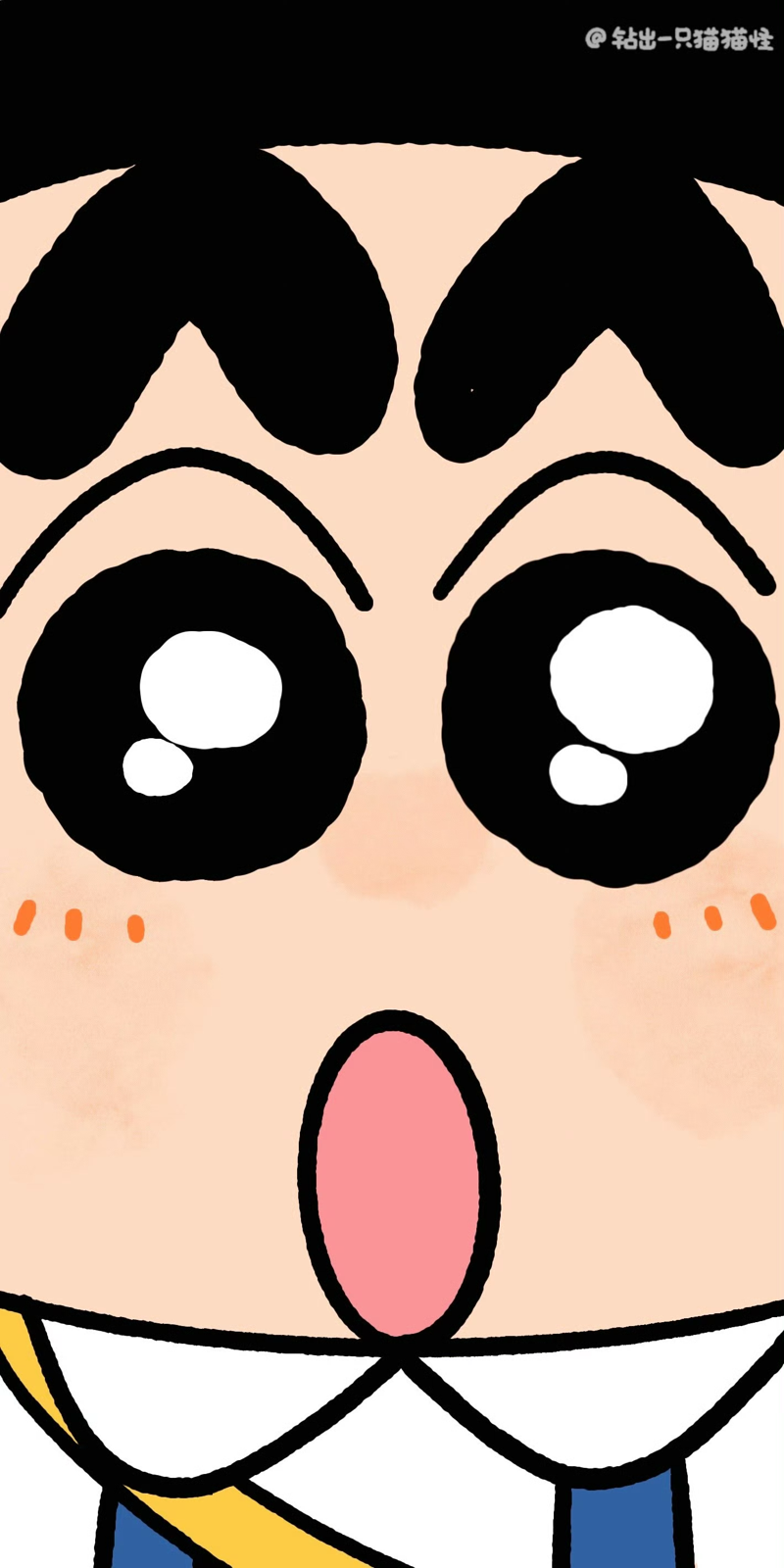 可爱蜡笔小新壁纸～