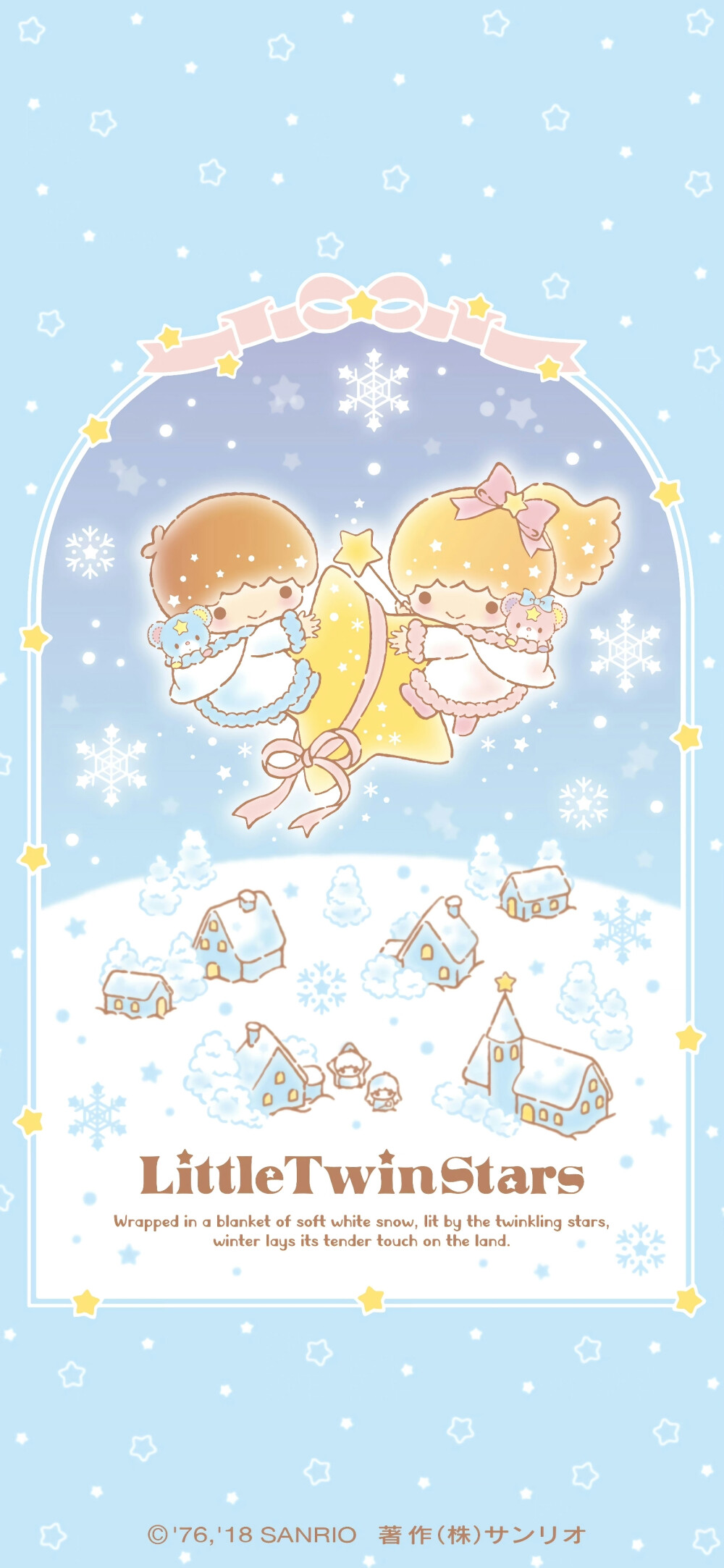 双子星壁纸可爱壁纸手机壁纸