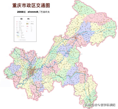 分乡镇地图