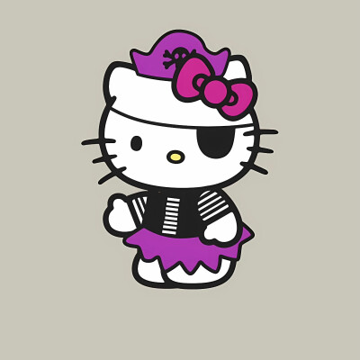 HelloKitty万圣节装扮小头像