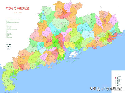 分乡镇地图