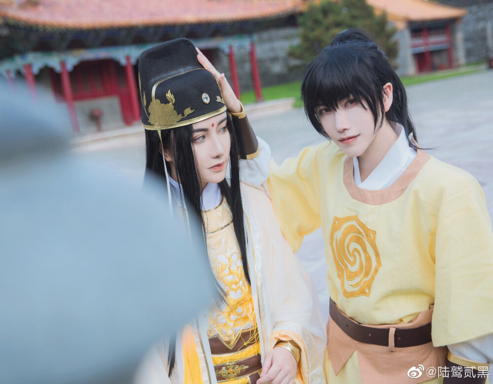 魔道祖师/coser
薛洋：陆鹫贰黑
金光瑶：未岚RAN