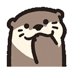 还蛮可爱耶.ᐟ.ᐟ一波水獭宝宝动态表情包(๑•̀ω•́ฅ)
