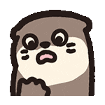 还蛮可爱耶.ᐟ.ᐟ一波水獭宝宝动态表情包(๑•̀ω•́ฅ)
