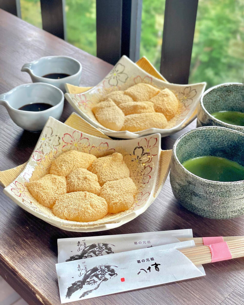 奈良県 葛の元祖 八十吉 炊きたてくず餅 葛餅