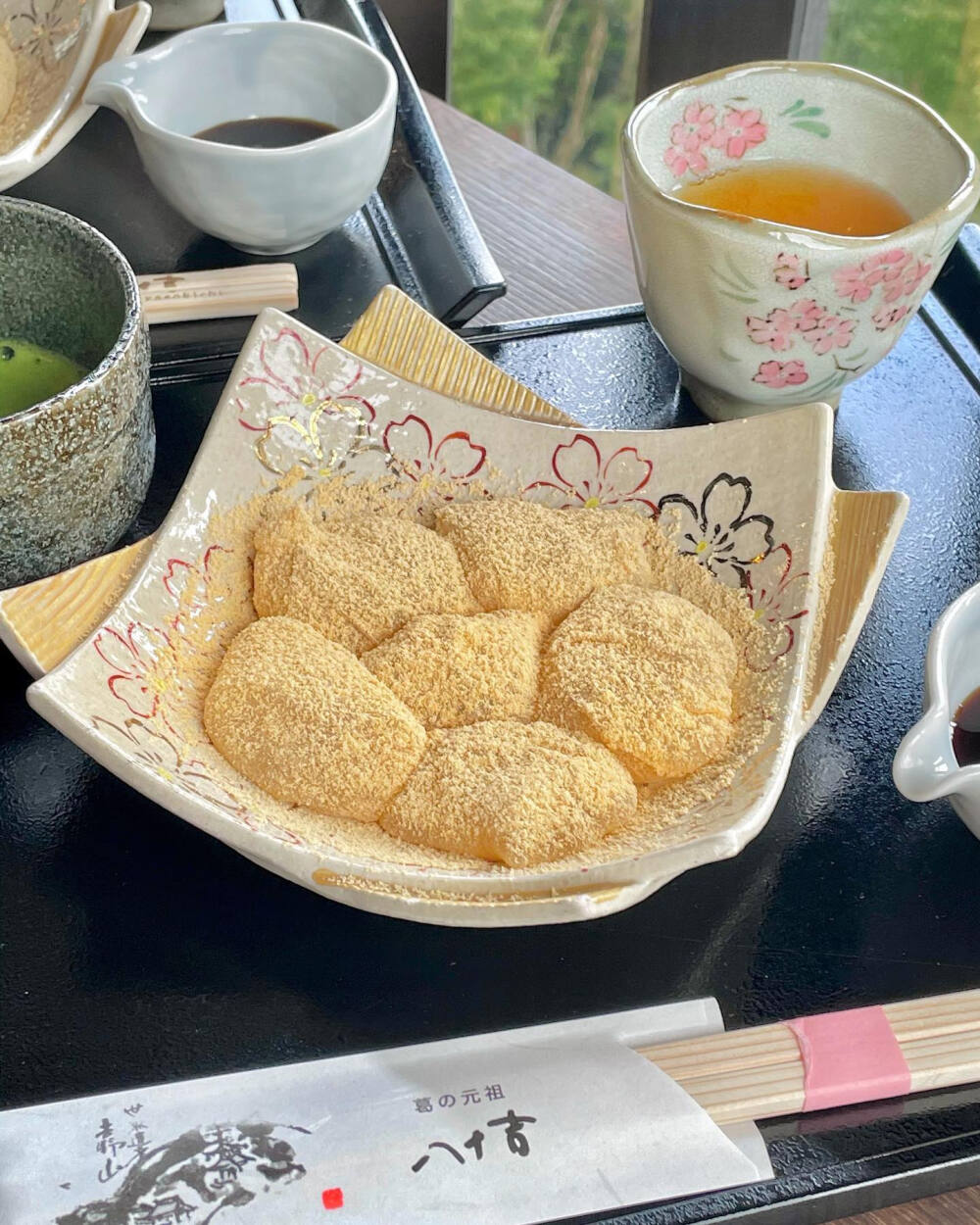 奈良県 葛の元祖 八十吉 炊きたてくず餅 葛饼