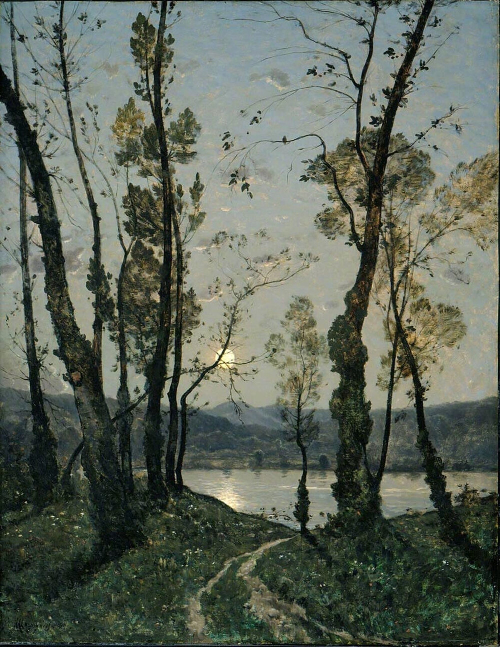 Henri Joseph Harpignies 月光