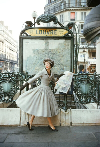 Dior50年代画报