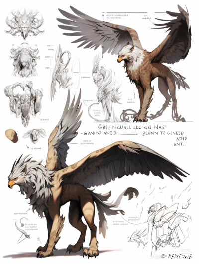 世界妖魔(纯搬运): 格里芬·狮身鹰首兽