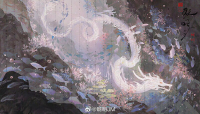 一执一念一浮生，一悲一喜一枉然。❤️
古风场景插画，《聊斋》系列
（画师@既明JM ）
#古风插画# ​