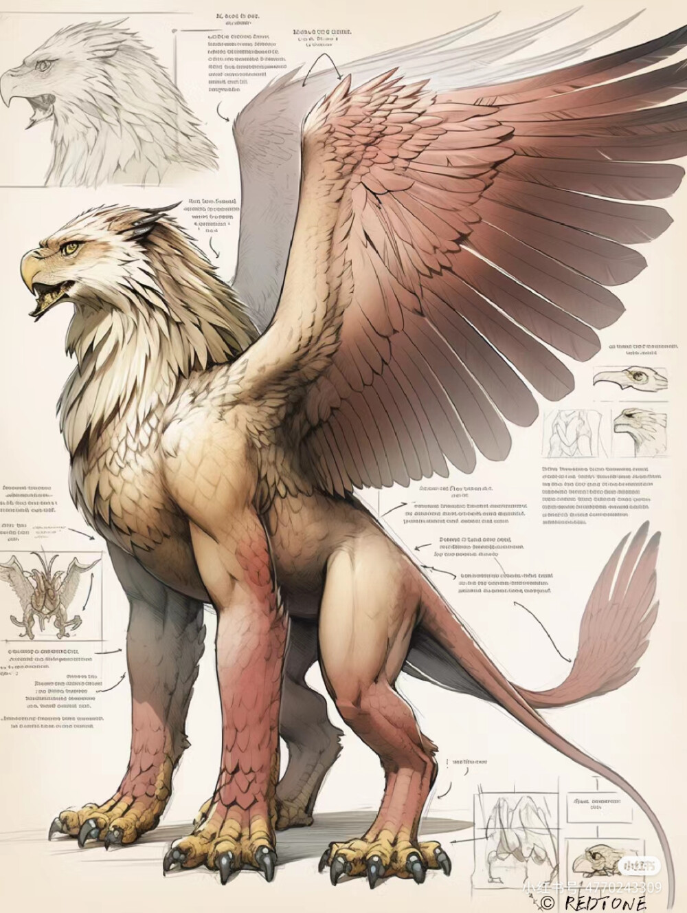 世界妖魔(纯搬运): 格里芬·狮身鹰首兽