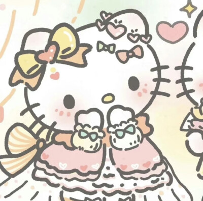 hello Kitty花嫁情头。