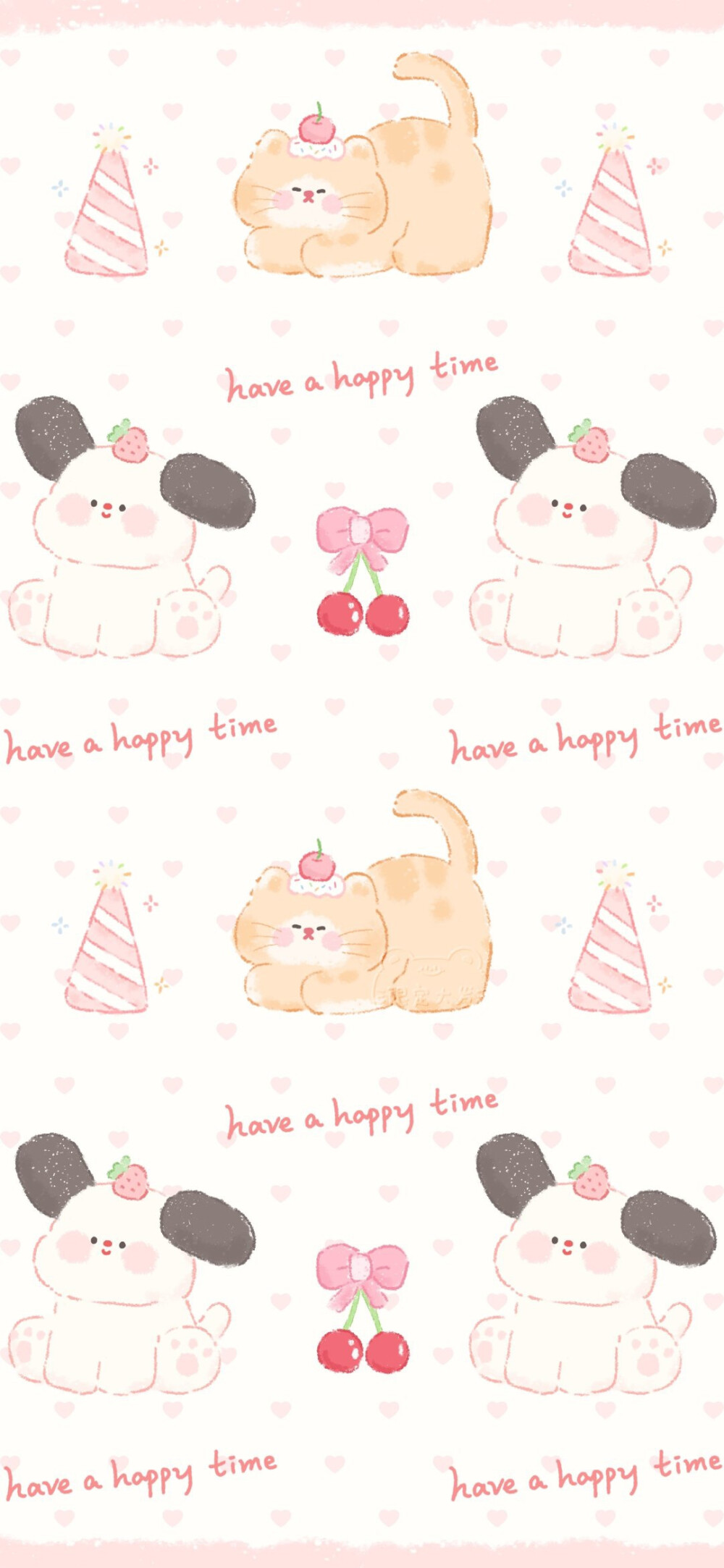 可爱卡通套图壁纸