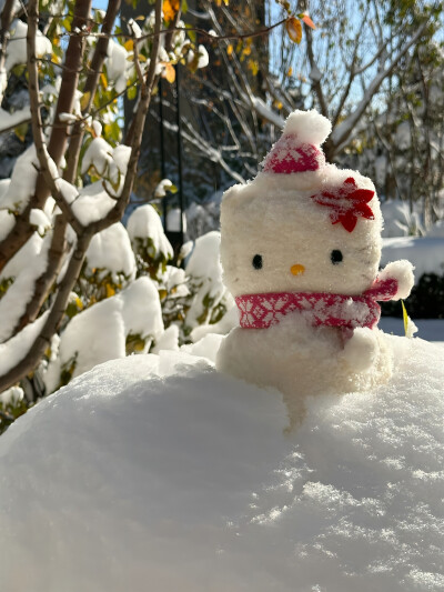 HelloKitty雪人