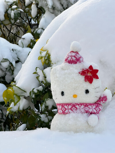 HelloKitty雪人