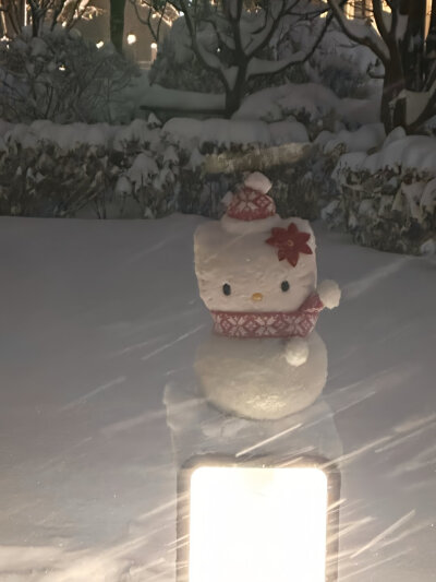 HelloKitty雪人