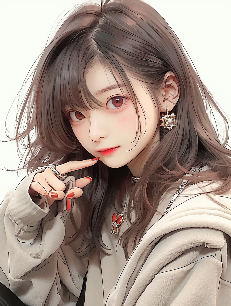 少女插画时尚灵感