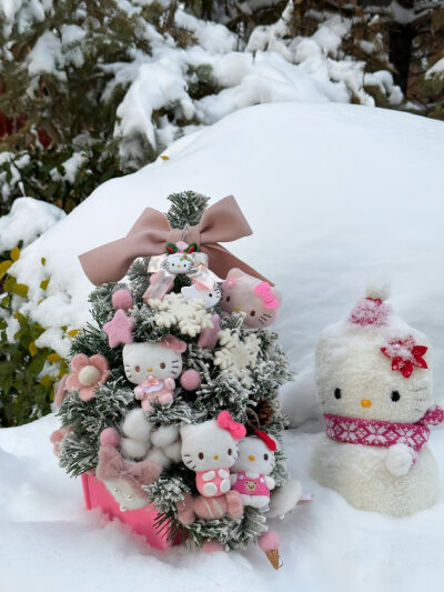 HelloKitty雪人