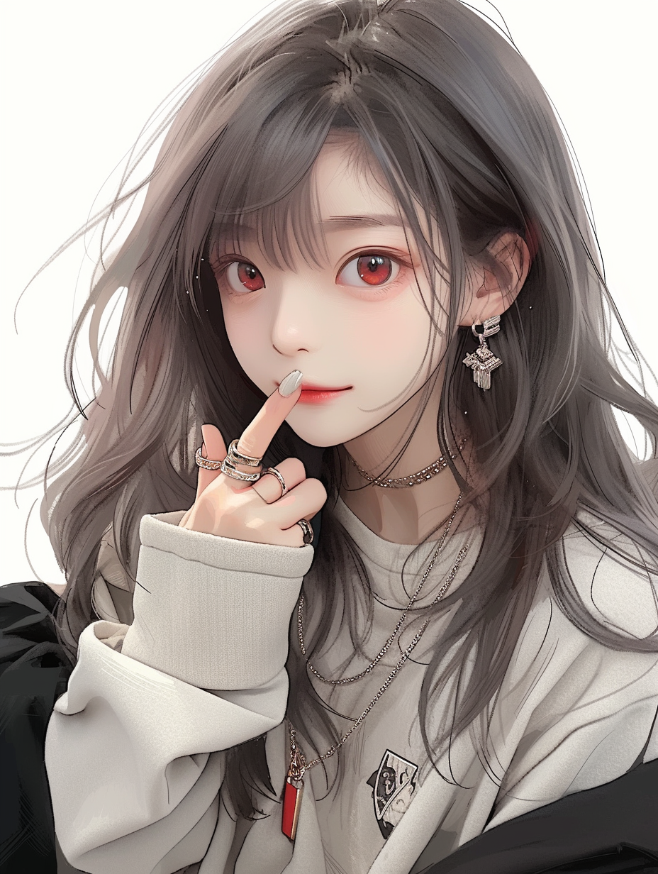 少女插画时尚灵感