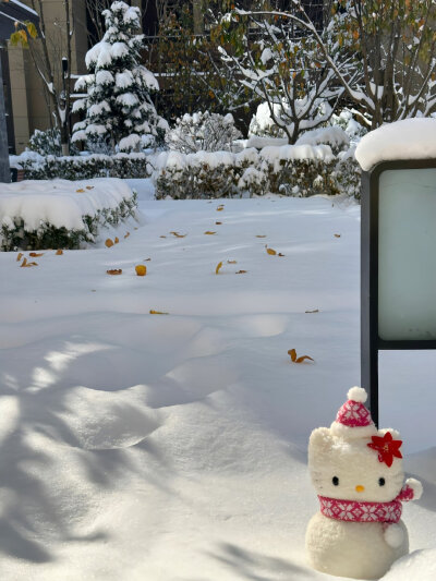 HelloKitty雪人