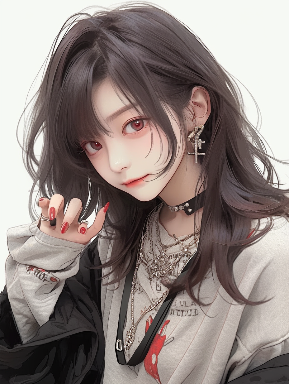 少女插画时尚灵感
