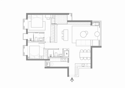 项目名称：时光谧语
项目设计：深圳漾空间设计有限公司
软装实施：深圳漾空间设计有限公司
项目地点：皇御苑
项目面积：103平
装修风格：现代简约