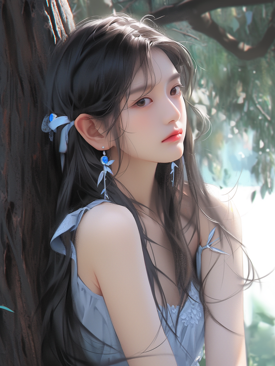 亚洲女孩 | 情绪画