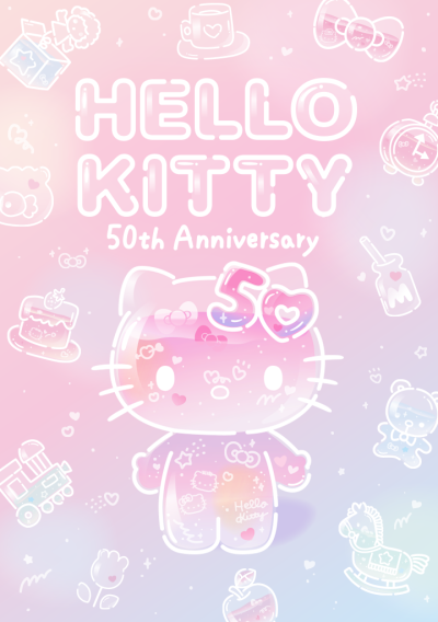 『三丽鸥sanrio』
ハローキティ 50th クリアデザイン