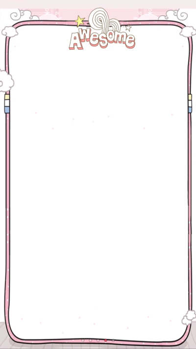 手機收藏可愛壁紙 背景框