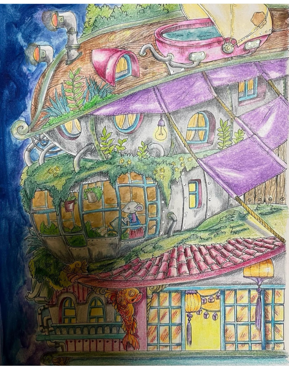 涂色
