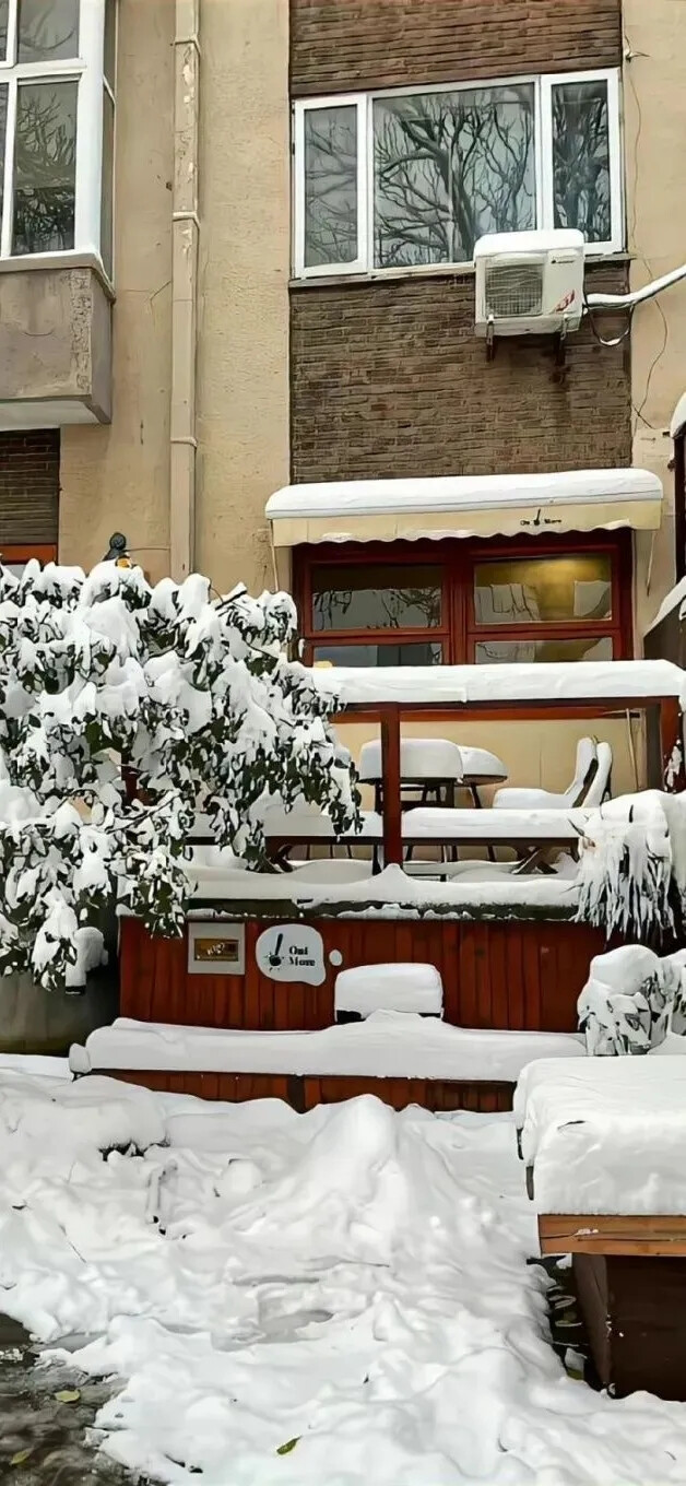 冬日下雪风景壁纸