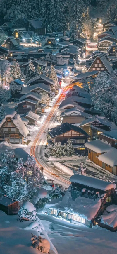 冬日下雪风景壁纸