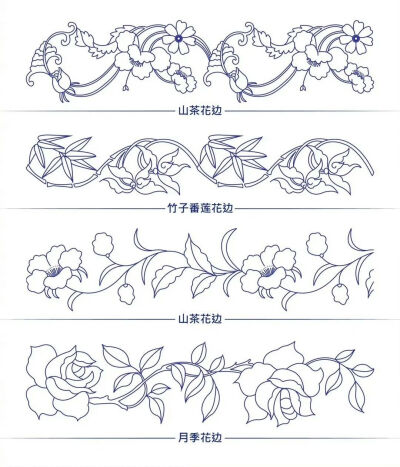中国传统花纹样式