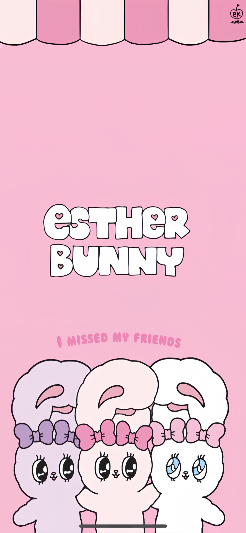 Esther Bunny 可爱 手机壁纸