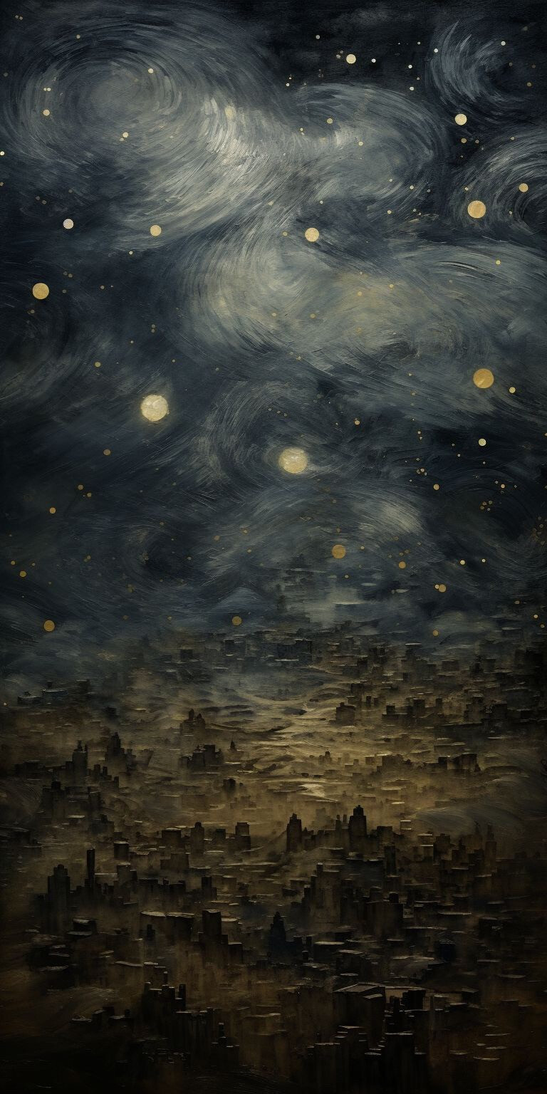 星空,梵高风格，