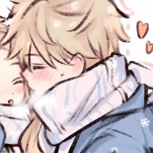 适合冬天的情侣头像