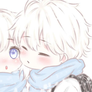 适合冬天的情侣头像