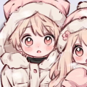 适合冬天的情侣头像