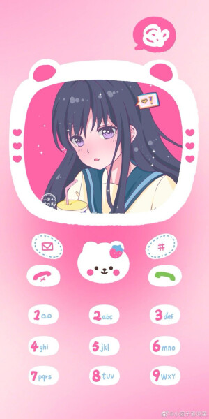 少女心 诺基亚手机壁纸
