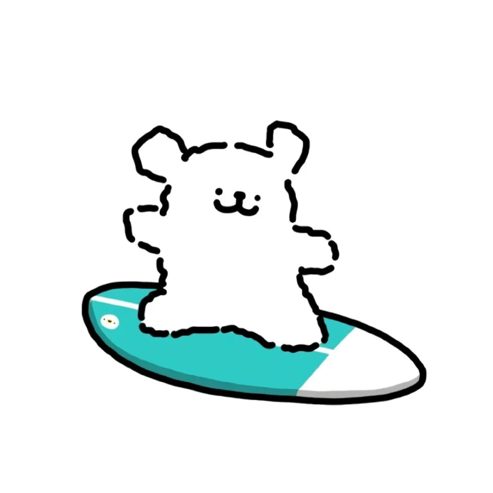 简约可爱白底头像