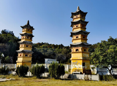 浙 平阳 宝胜寺双塔